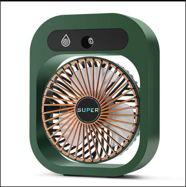 Air Conditioning Fan Desk Misting