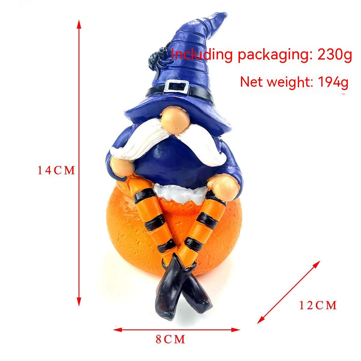 Pumpkin Resin Decorations