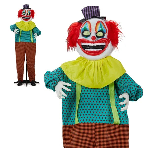 6ft Yellow Eyed Clown