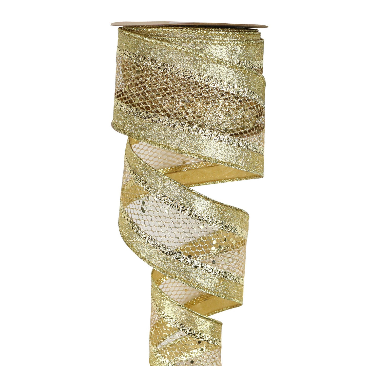 Mesh Hollow Christmas Decoration Bow Ribbon