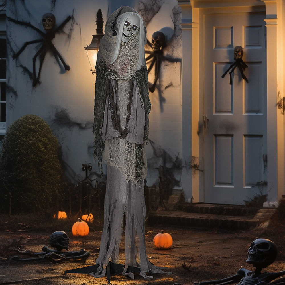 Life Size Skeleton Witch
