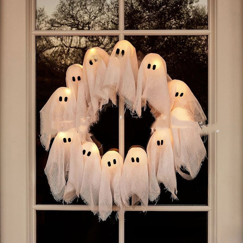 Halloween Light Up Ghost Garland