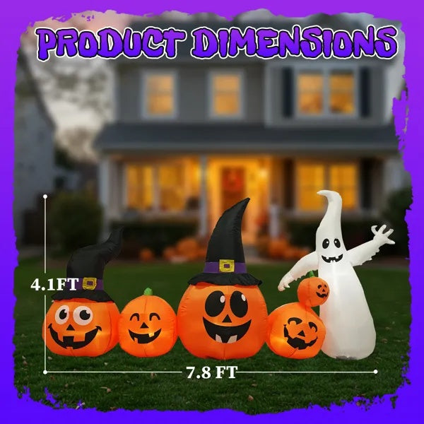 Pumpkins Ghost Decorations