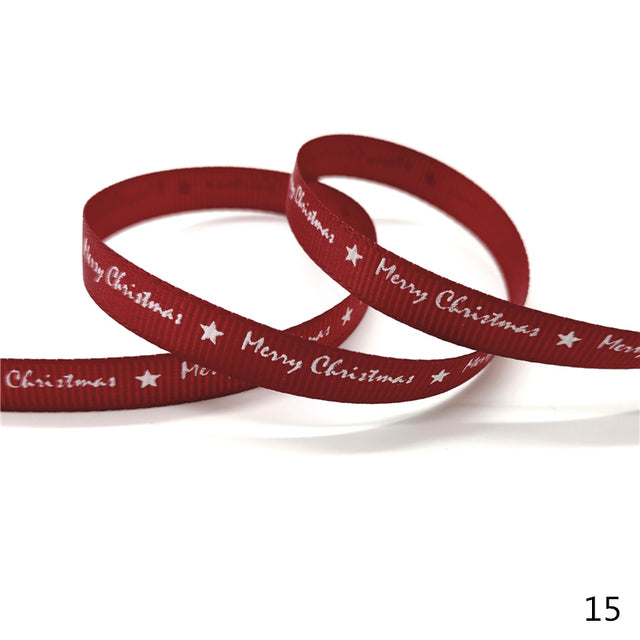 Printed Grosgrain Ribbon