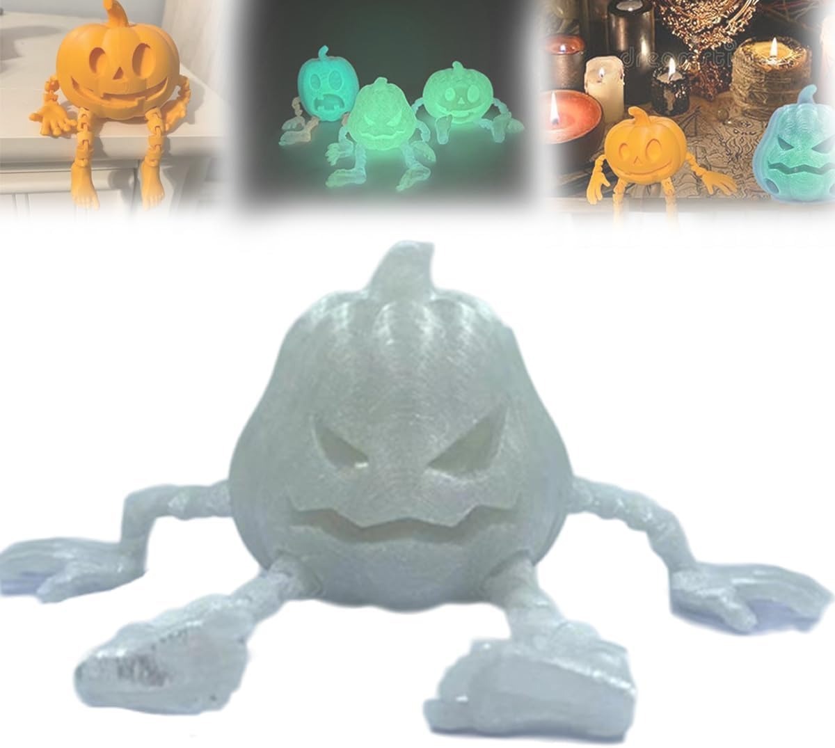 3D Pumpkin Ornaments