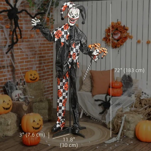 Life Size red-eyed Clown