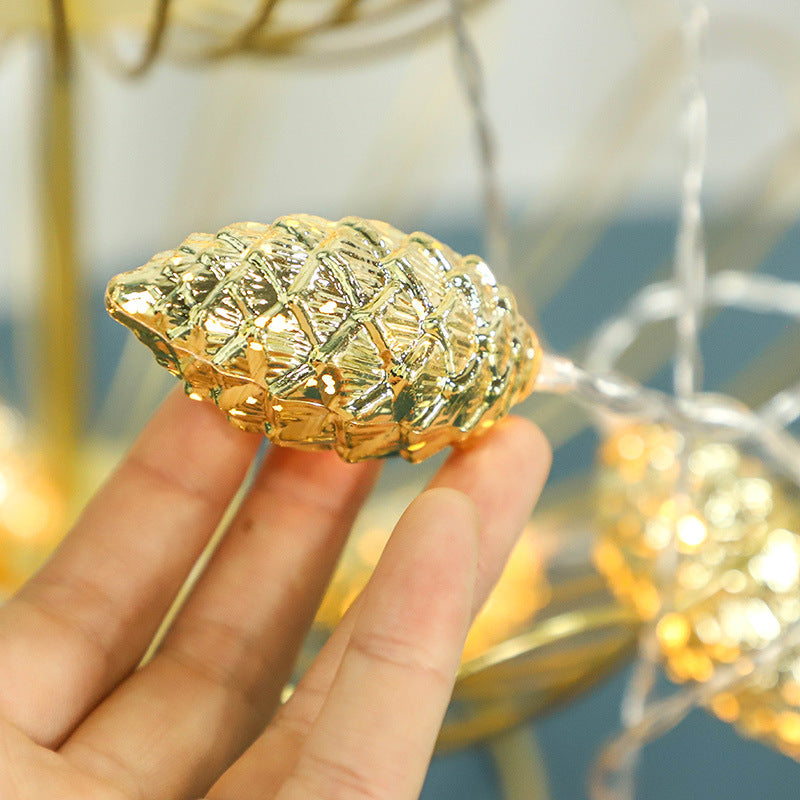 Pine Cone String Lights