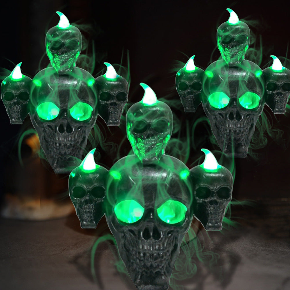 Skull With Lights Ornaments