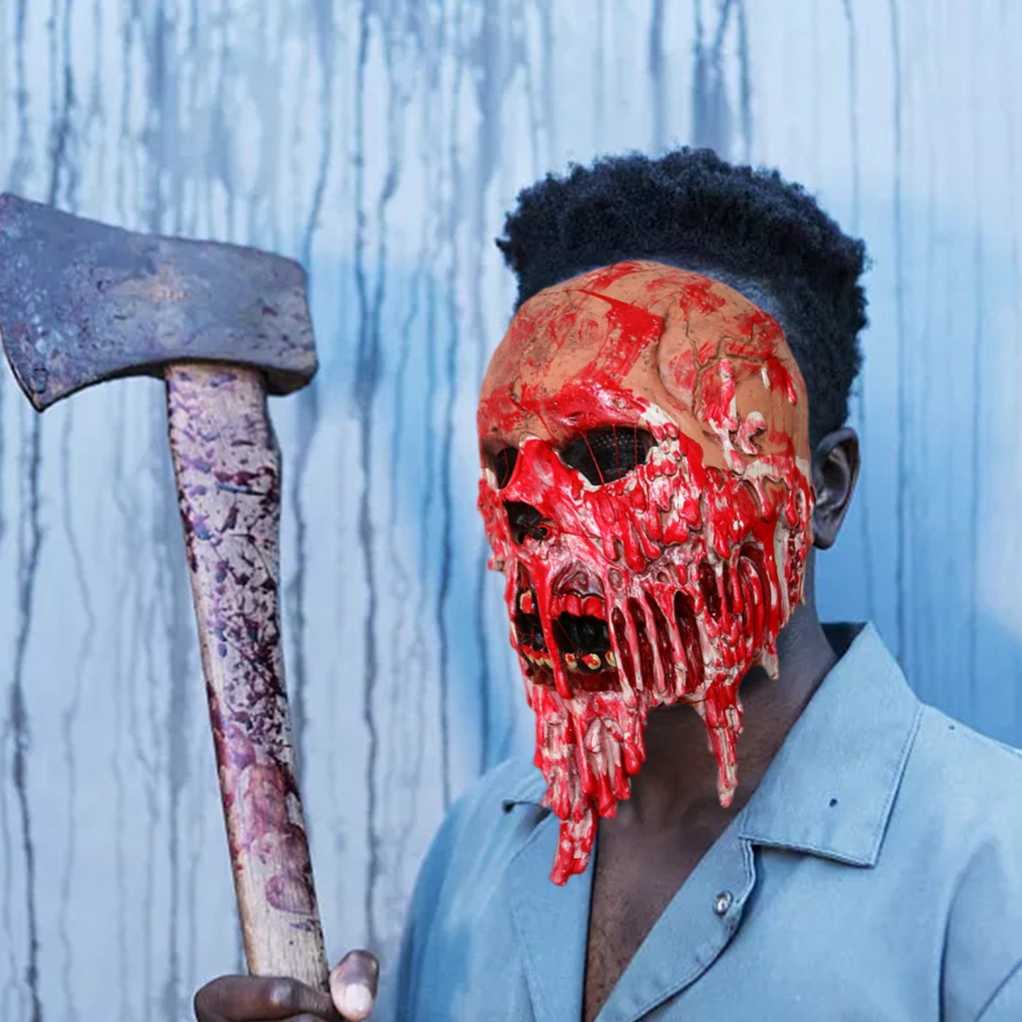 Walking Dead Blood Ghost Face Mask