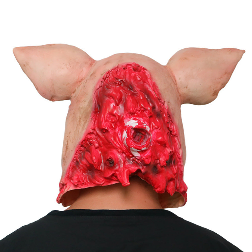 Rotten Face Pig Head Mask