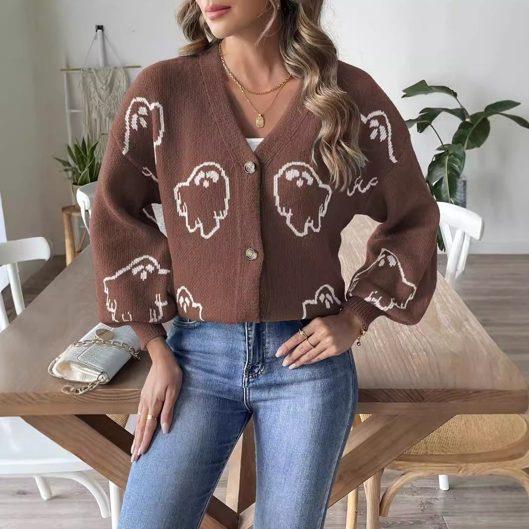 Halloween Sweater Coat