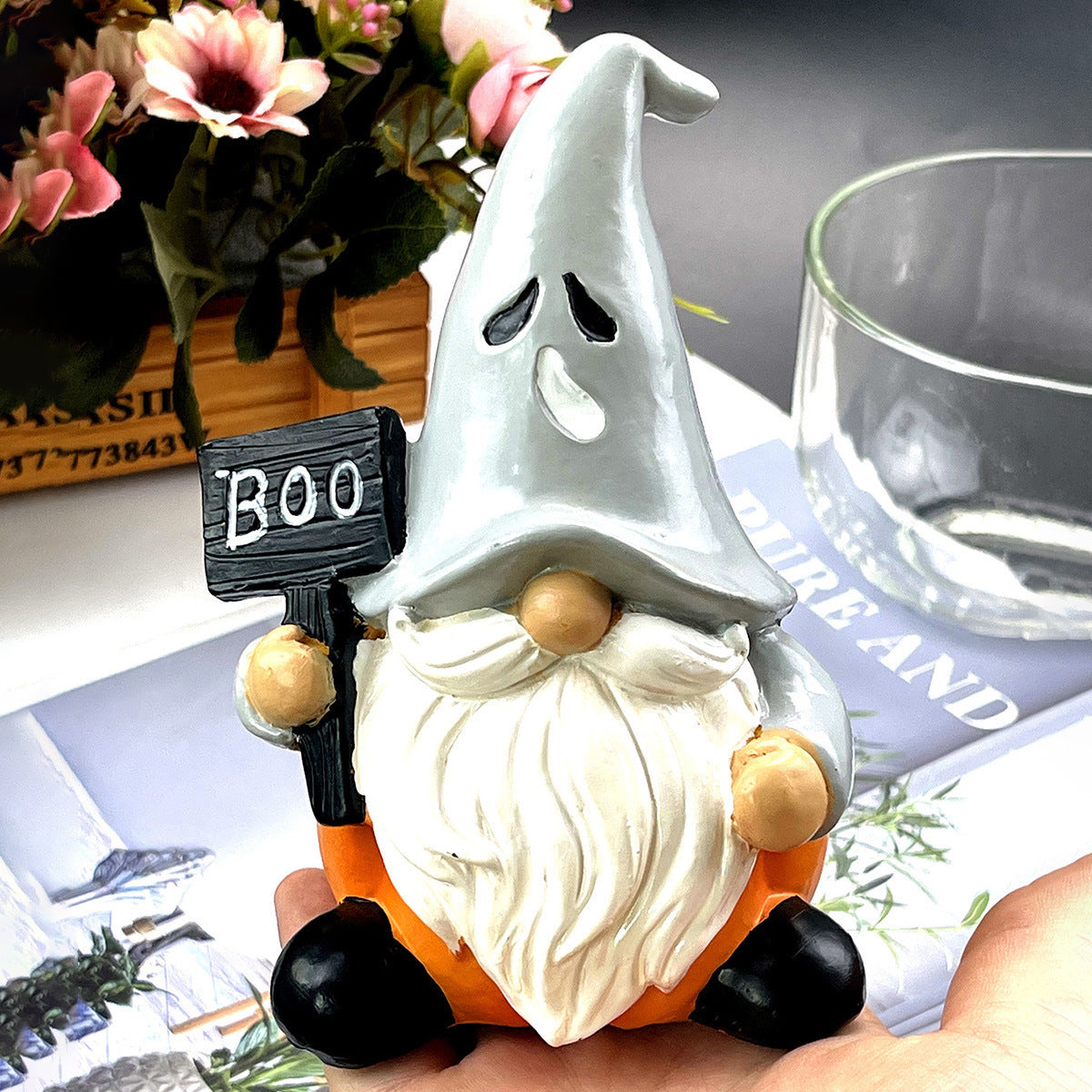 Pumpkin Resin Decorations