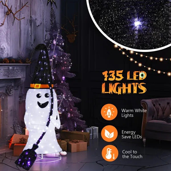 Ghost Lighted Outdoor Decorations