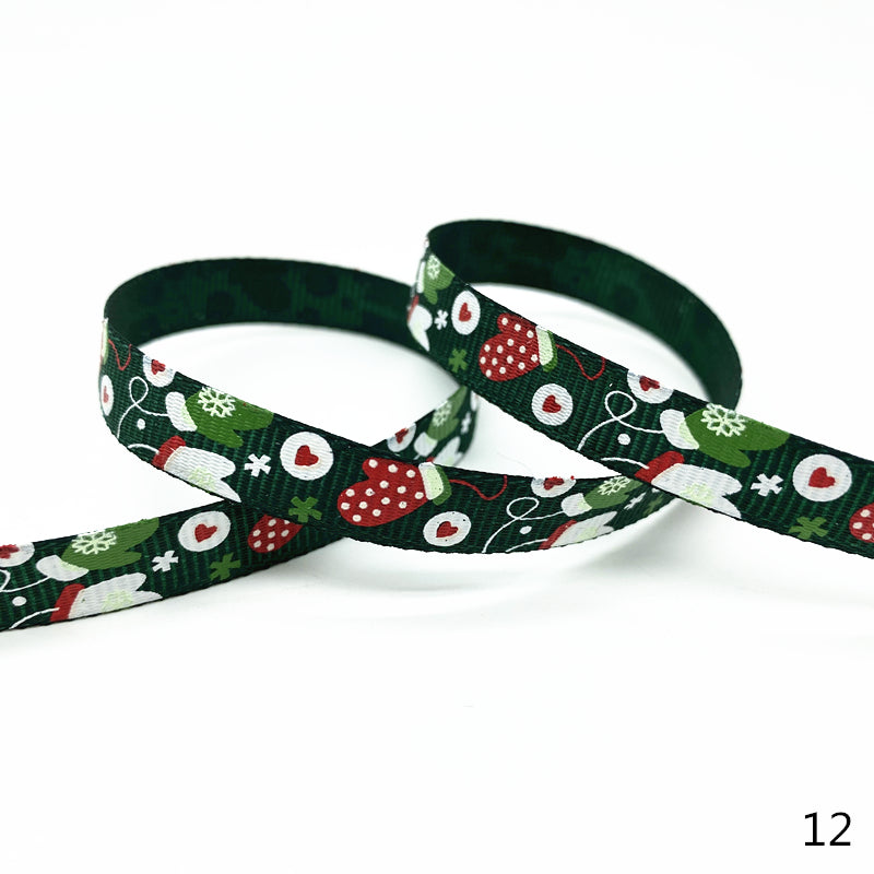 Printed Grosgrain Ribbon