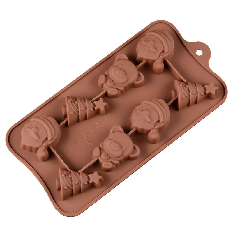 Christmas Silicone Cake Mold And Silicone Chocolate Mold