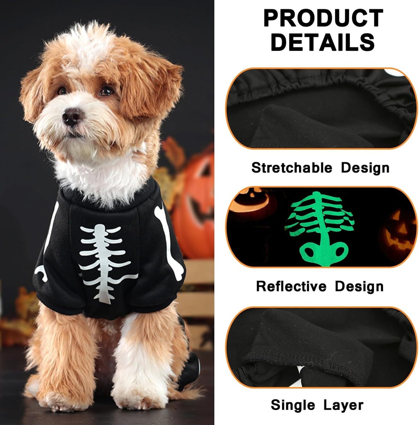 Dark Skeleton Costume