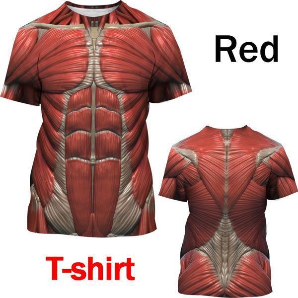 Muscular Man 3D T-shirt