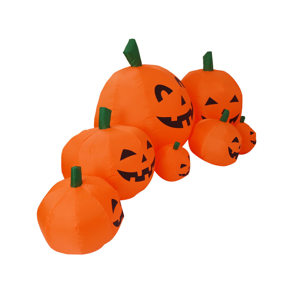 Ghost With Pumpkin Slices