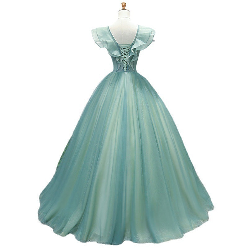 Spring flowers dress costume