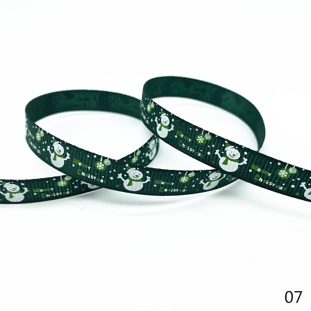 Printed Grosgrain Ribbon