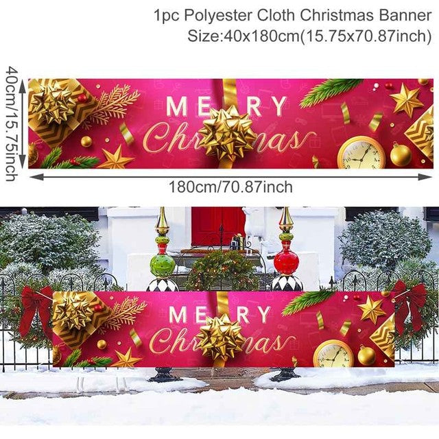 Outdoor Banner Backdrop Decoration