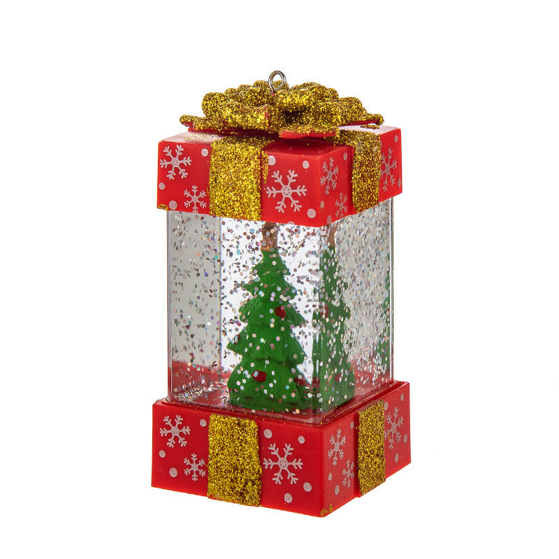 Crystal Christmas Gift Box Lights