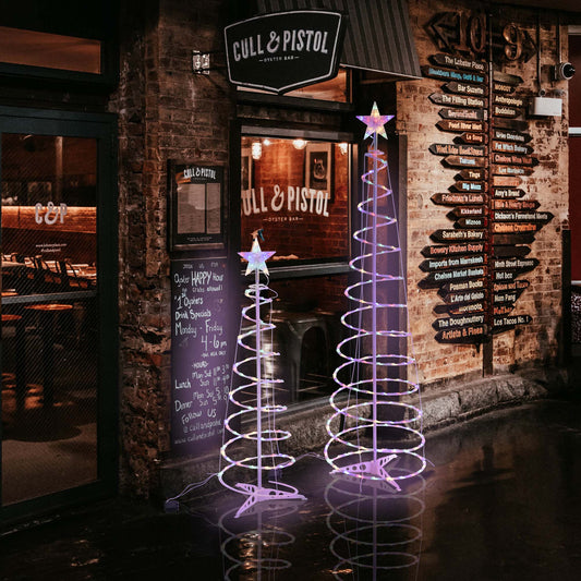 Spiral Christmas Tree Light