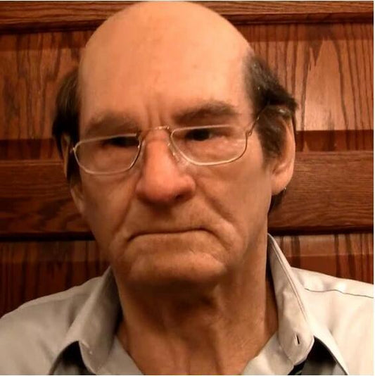 Face Wig Old Man Mask