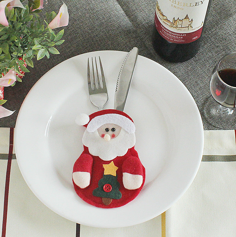 Christmas Knife And Fork Set