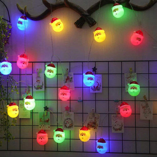 Lovely Santa Claus LED String Lights