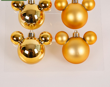 Reindeer And Gingerbread Man Christmas Pendant