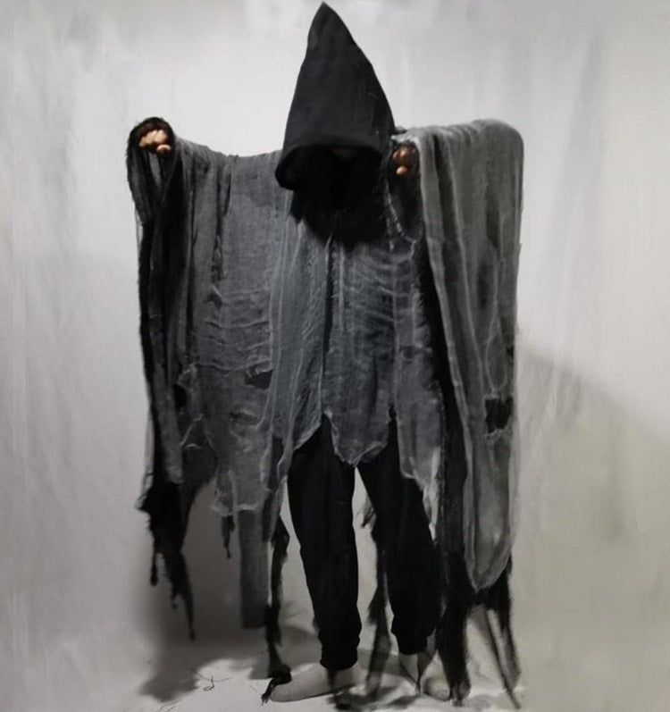 Cloak Cos Zombie Clothing Skull Cloak Props