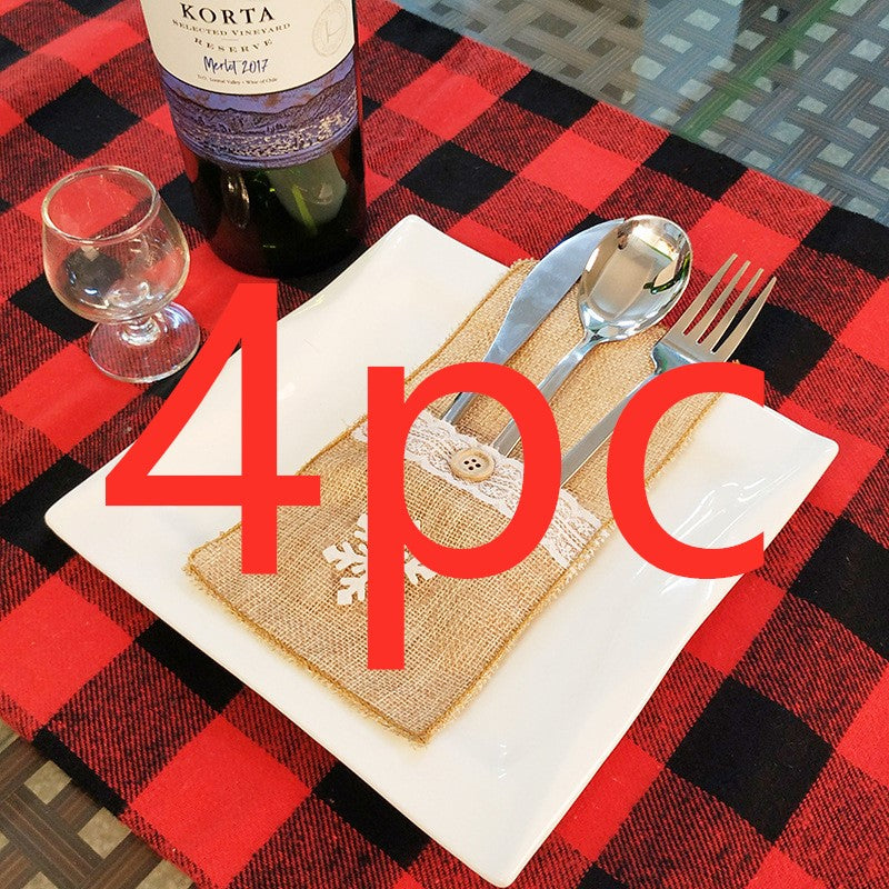 Christmas Knife And Fork Set