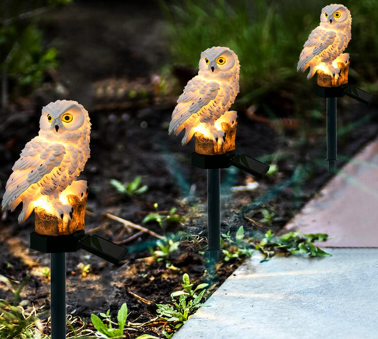 Solar Owl Garden Light Outdoor LED