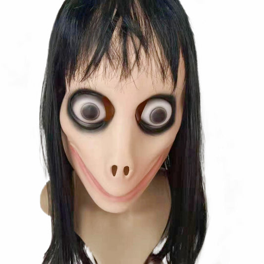 Female Ghost Wig Mask