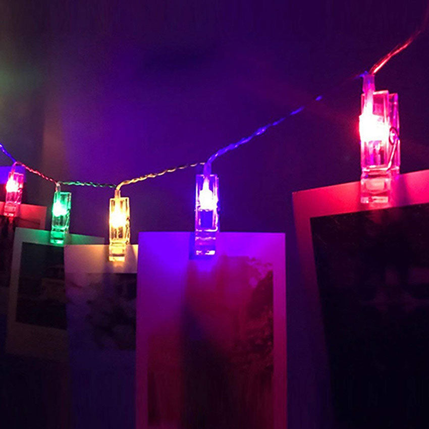 Photo Holder String Lights