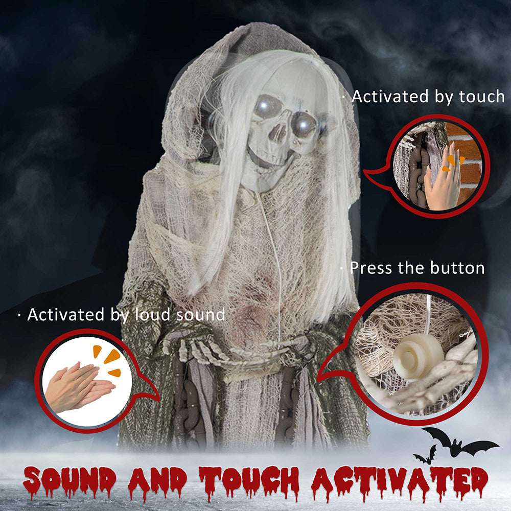 Life Size Skeleton Witch