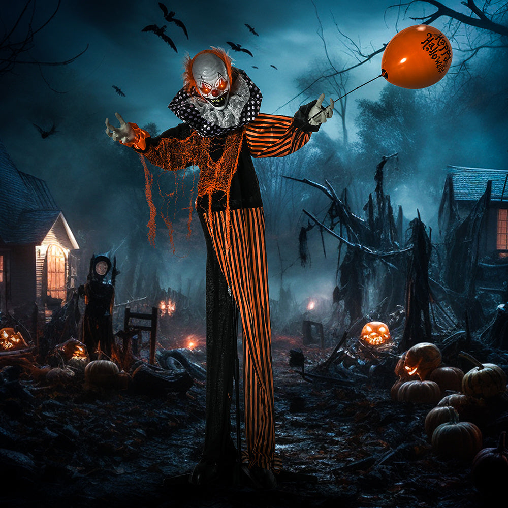 Circus Clown With A Balloon
