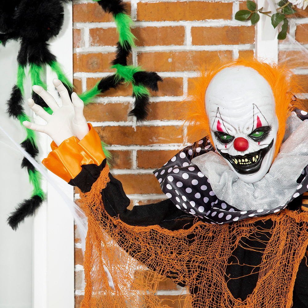 Circus Clown With A Balloon