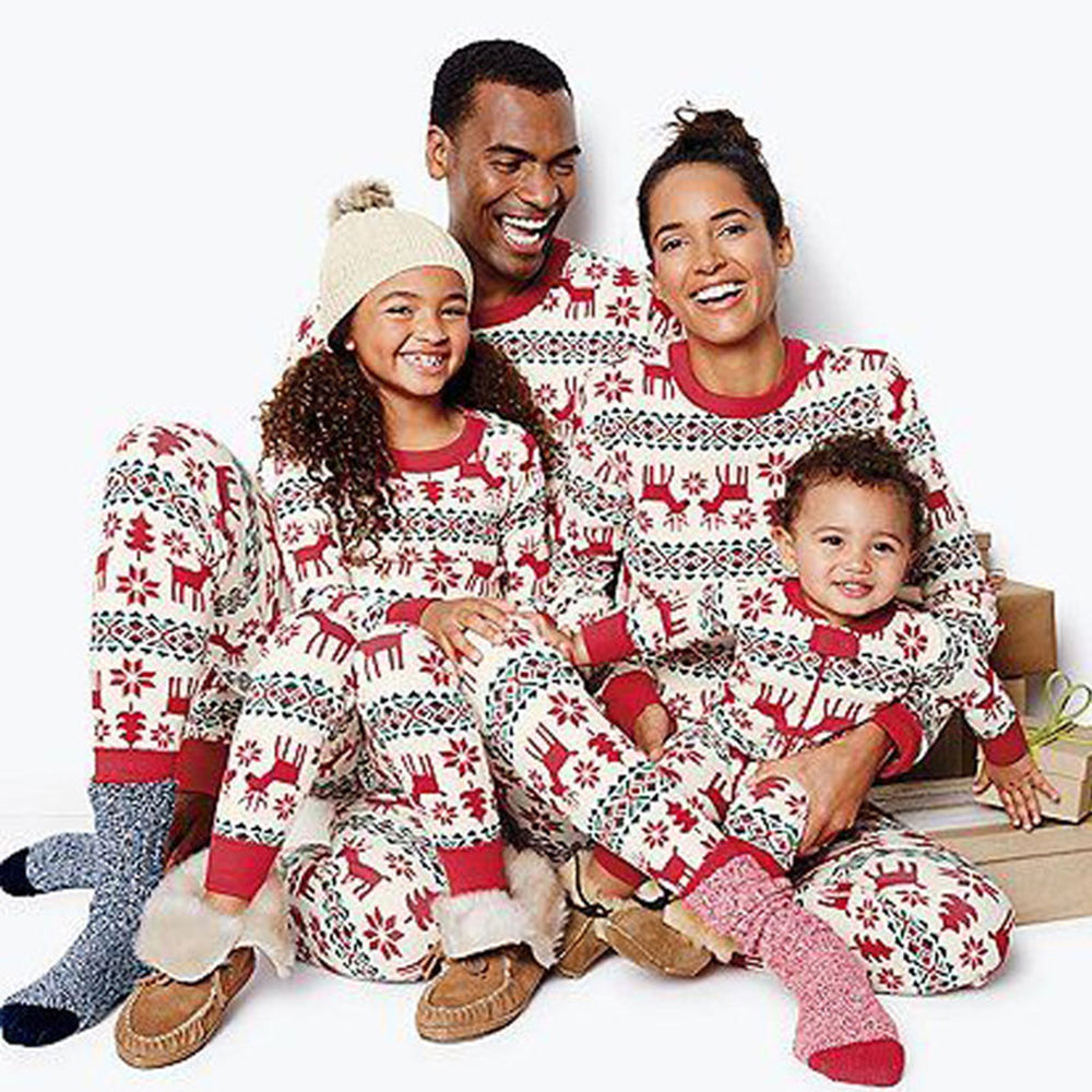 Mixed Variety Of Matching Family Pajamas Sets