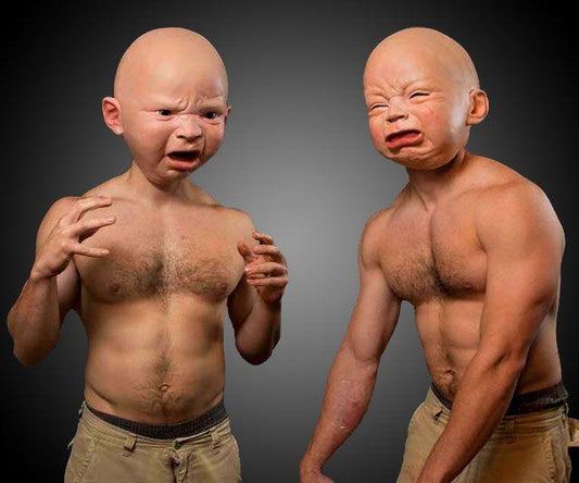 Angry Baby Face Mask