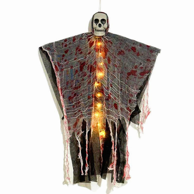 Blood-dyed Luminous Skull Hanging Ghost