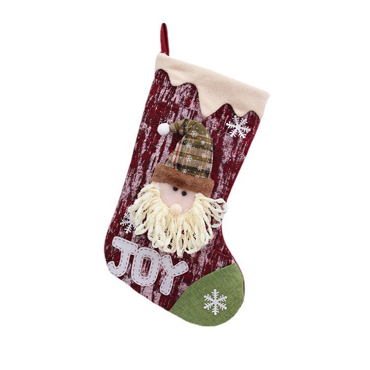 Knitted Fabric Doll Gift Bag
