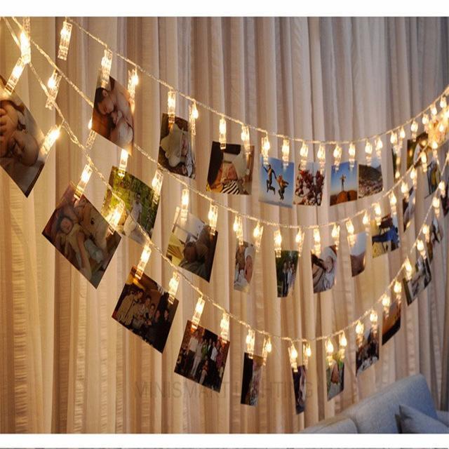 Photo Holder String Lights