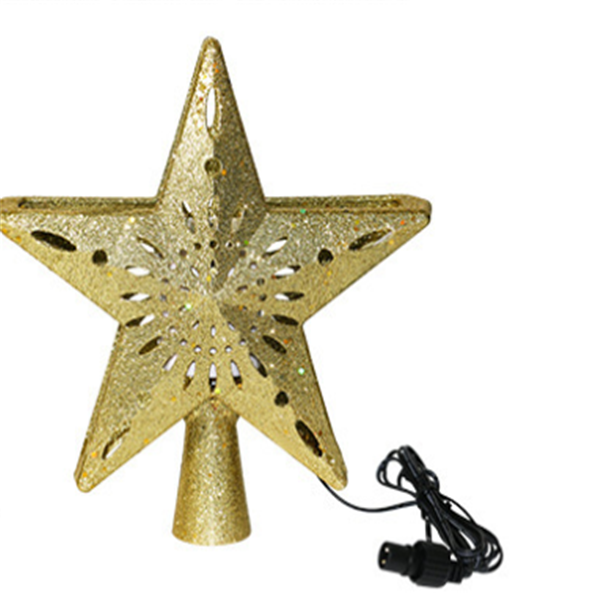 Tree Top Light Star Snowflake