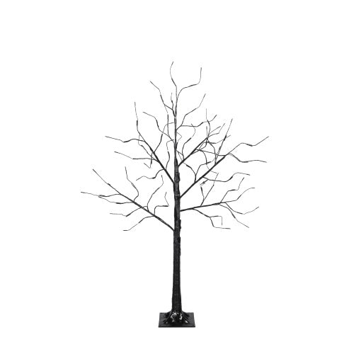 3 Pac Halloween Spooky Tree With Purple Lights