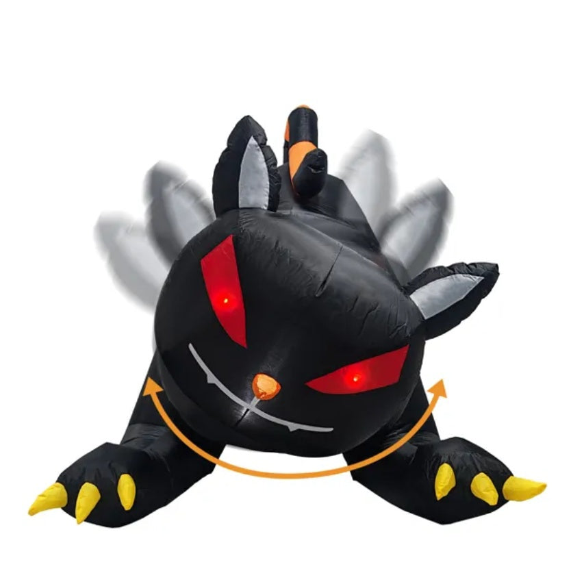 Black Cat With Shakable Head