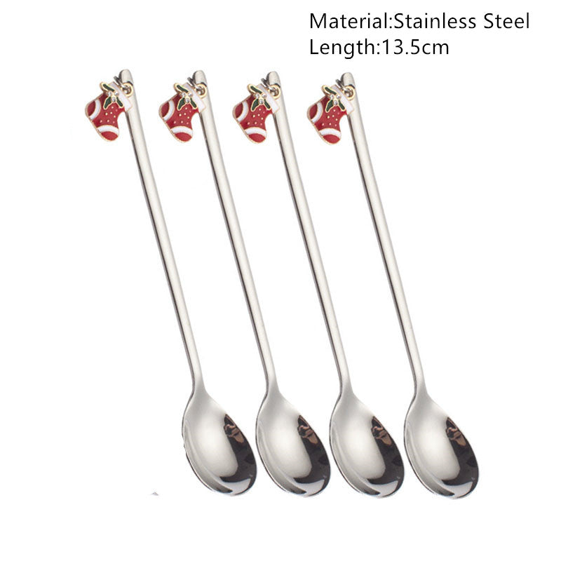 Merry Christmas Spoons Decorations