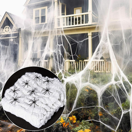 Cotton Spider Web Atmosphere Layout Props