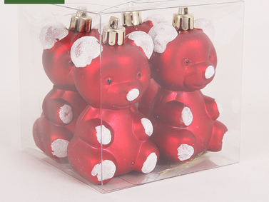 Reindeer And Gingerbread Man Christmas Pendant